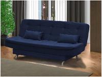 Sofá-cama Casal 3 Lugares Reclinável Veludo Light Matrix Salomé