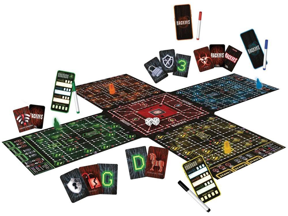 Jogo Hackers Tabuleiro Pais e Filhos - 2