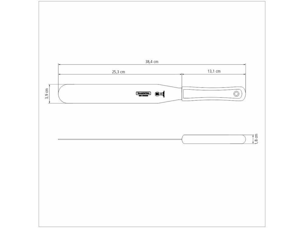 Espátula para Confeiteiro Inox Tramontina - 4