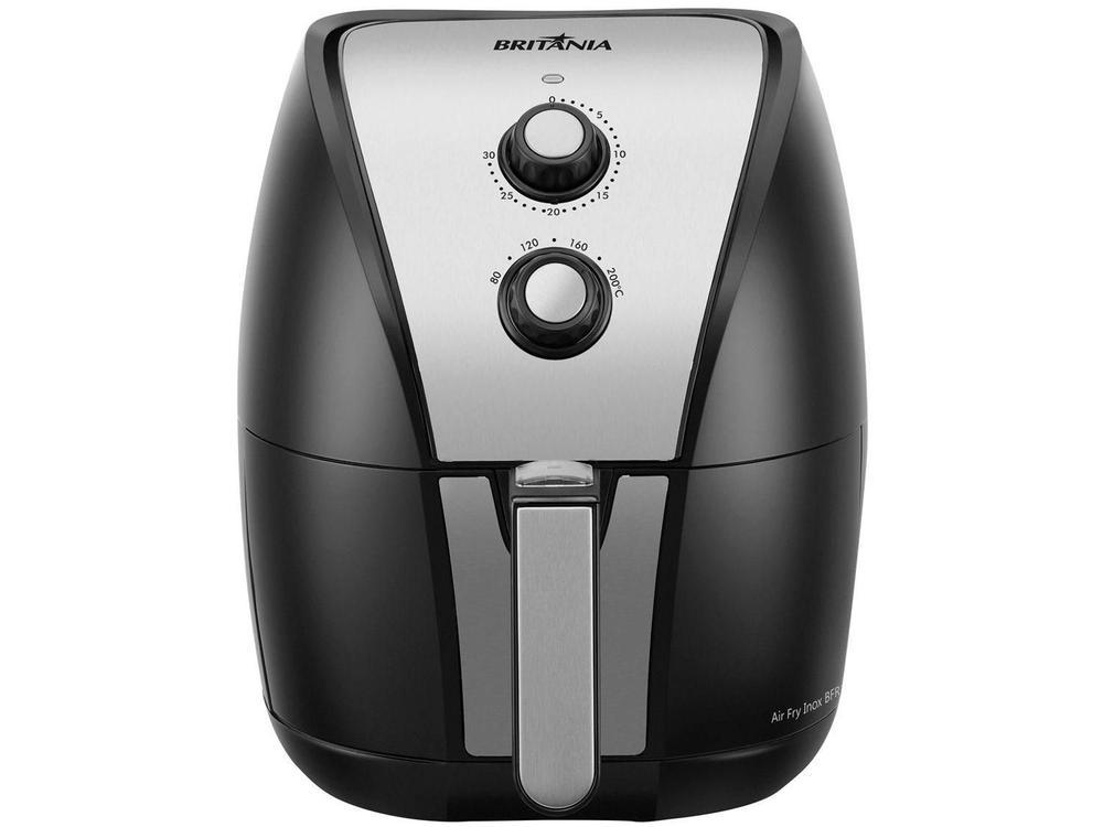 Fritadeira Elétrica sem Óleo/Air Fryer Britânia BFR11PI Preto 4,4L com Timer - 11