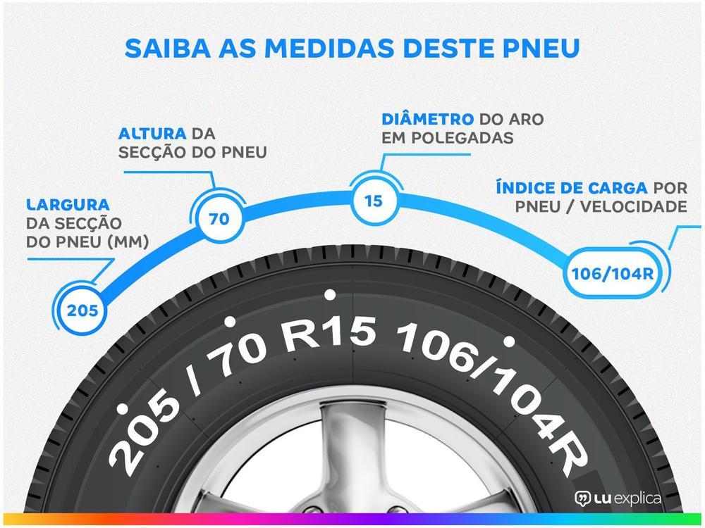 Pneu Aro 15” XBRI 205/70R15C 8PR 106/104R - 2