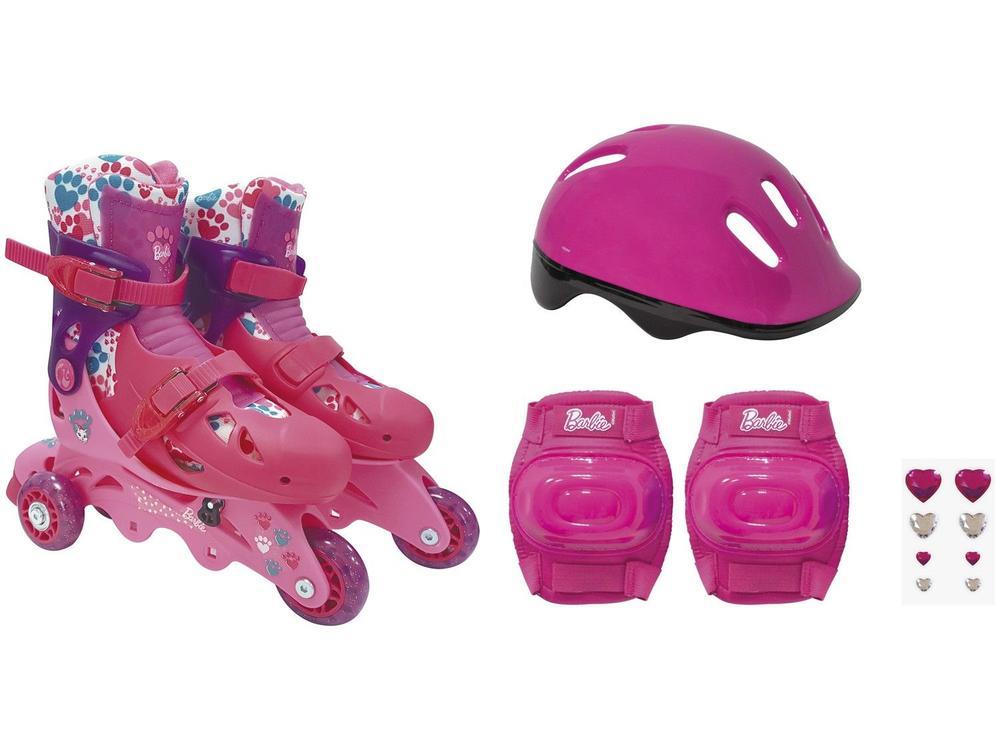 Patins In Line Infantil Barbie Fun - 1
