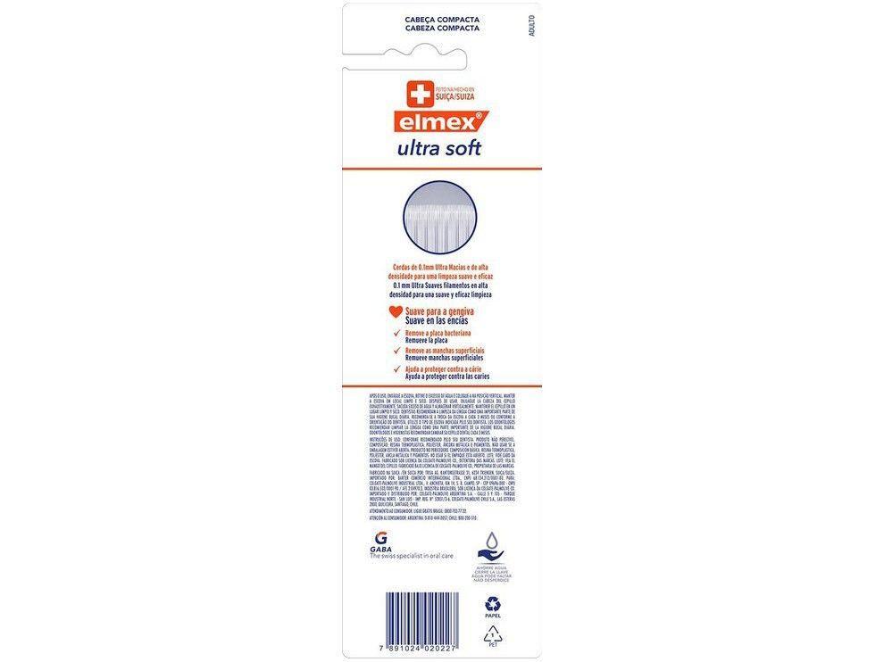 Escova de Dente Elmex Ultra Soft 3 Unidades - 7