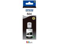 Garrafa de Tinta Epson T504 Preto Original Refil