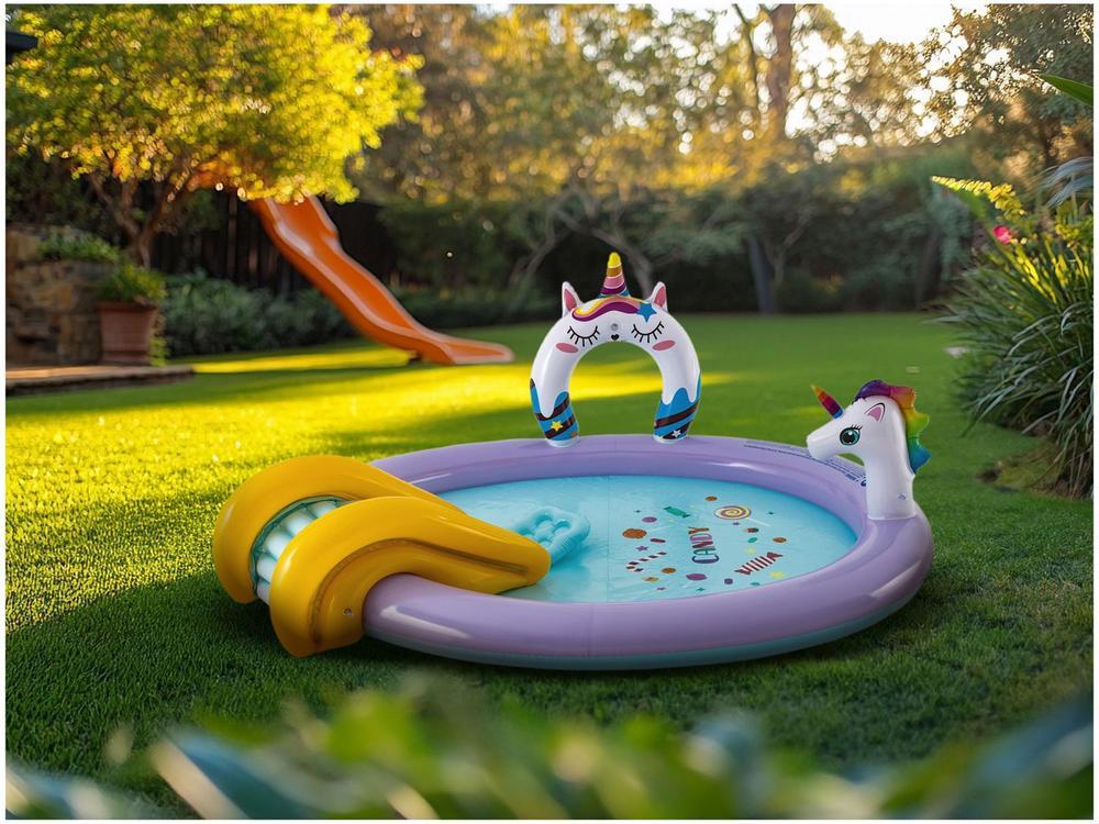 Piscina Infantil Inflável Redonda Jilong 125L  - 2