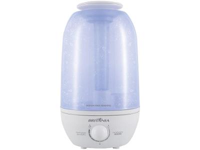 Umidificador Ultrassônico de Ar Portátil Britânia BUD05B 2,4L