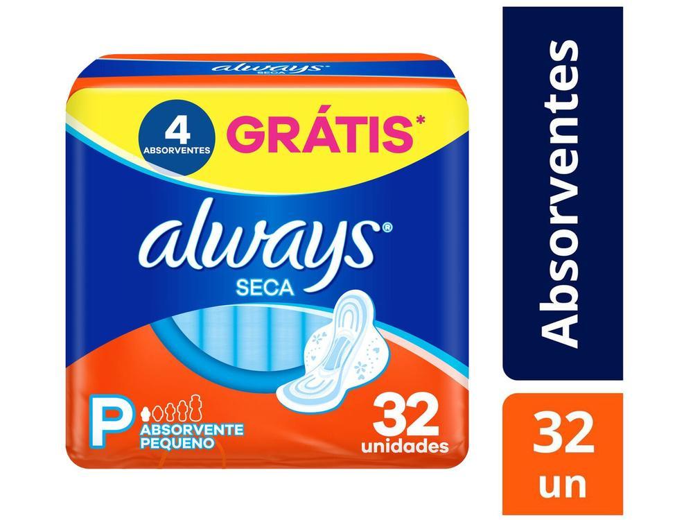 Absorvente Always Super Proteção Seca com Abas - 11