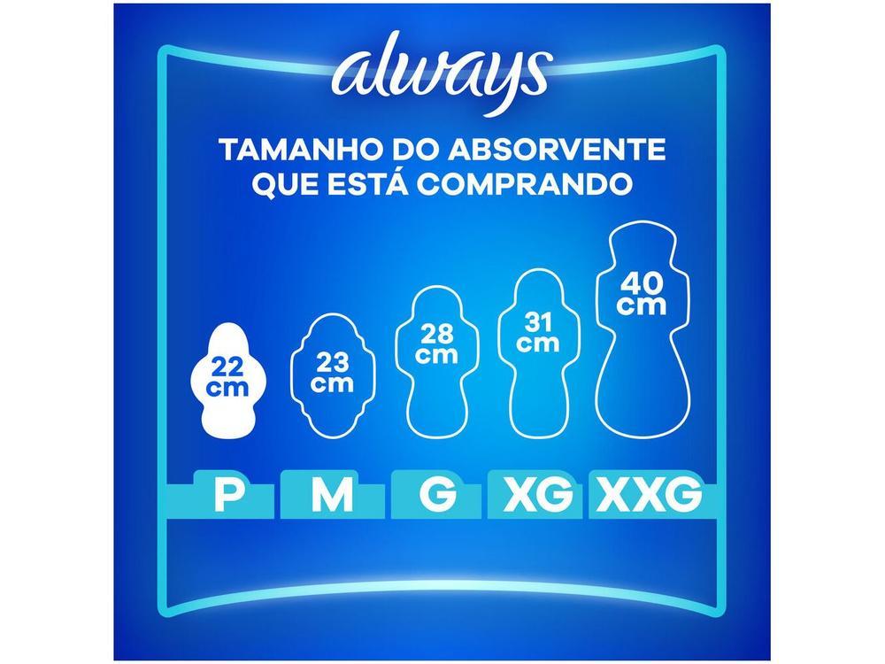 Absorvente Always Super Proteção Seca com Abas - 13
