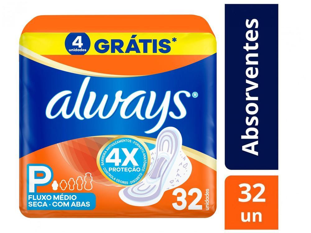Absorvente Always Super Proteção Seca com Abas - 2