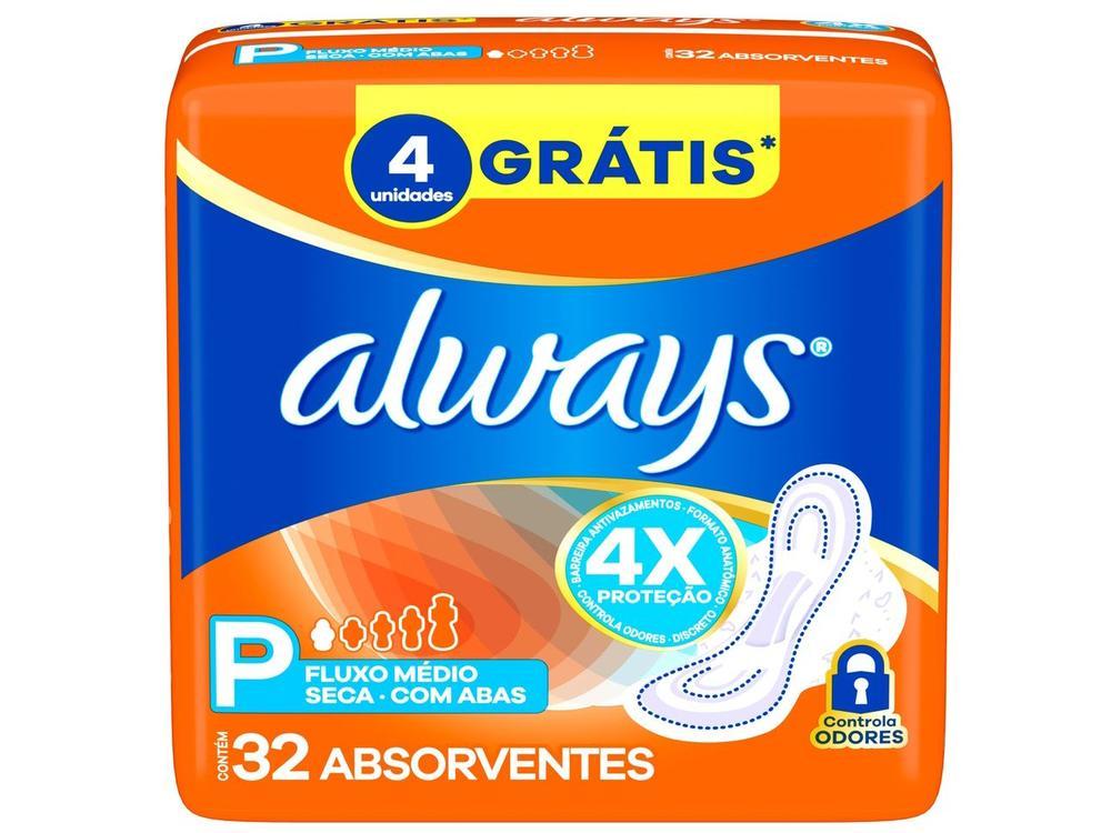 Absorvente Always Super Proteção Seca com Abas - 9