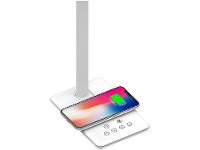 Luminária de Mesa LED Geonav Office LBQIBK - com Carregador - 6