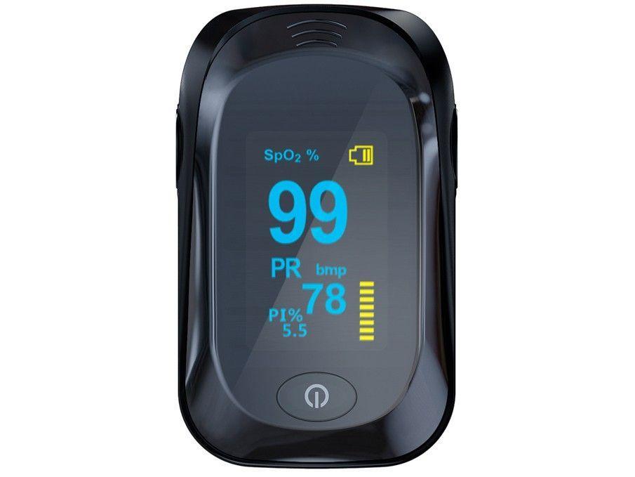 Oxímetro de Dedo Portátil Multilaser HC De Pulso OX-06 - 1