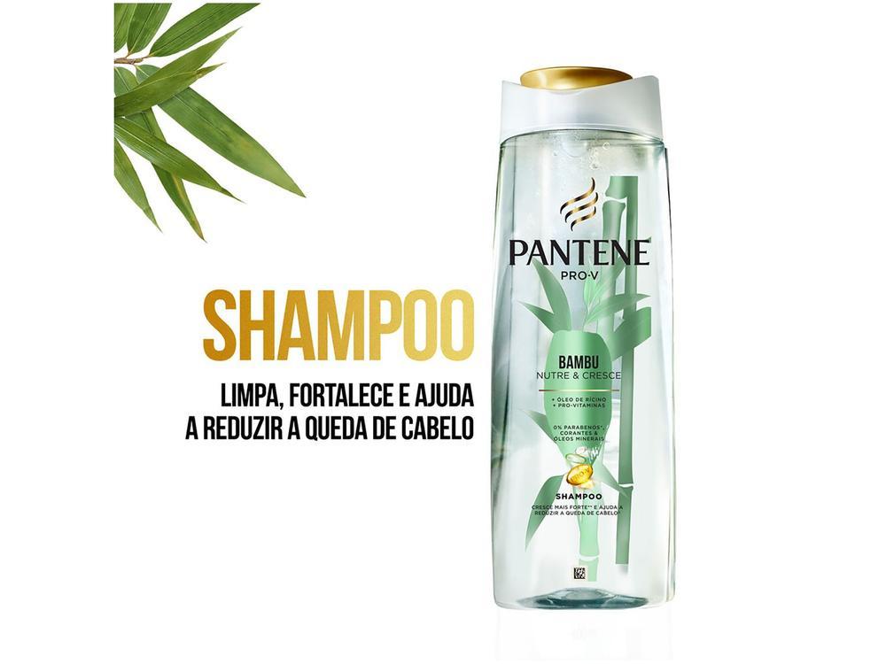 Shampoo Pantene Bambu Nutre e Cresce 400ml - 9