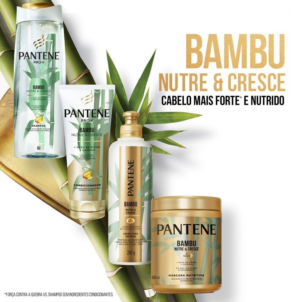 Shampoo Pantene Bambu Nutre e Cresce 400ml - 5