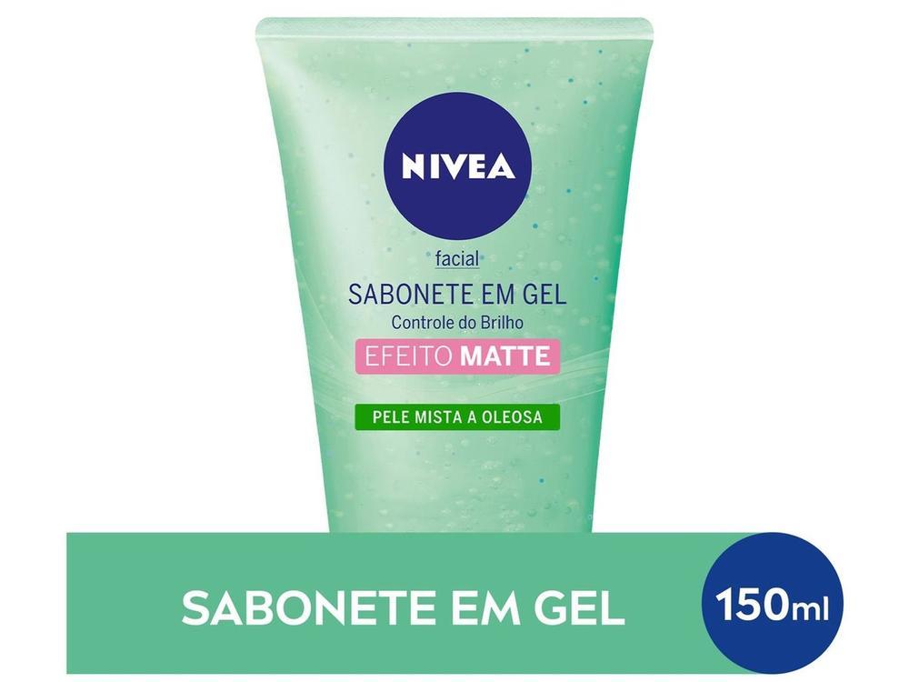 Sabonete Gel Facial Nivea Controle do Brilho Efeito Matte 150ml - 10