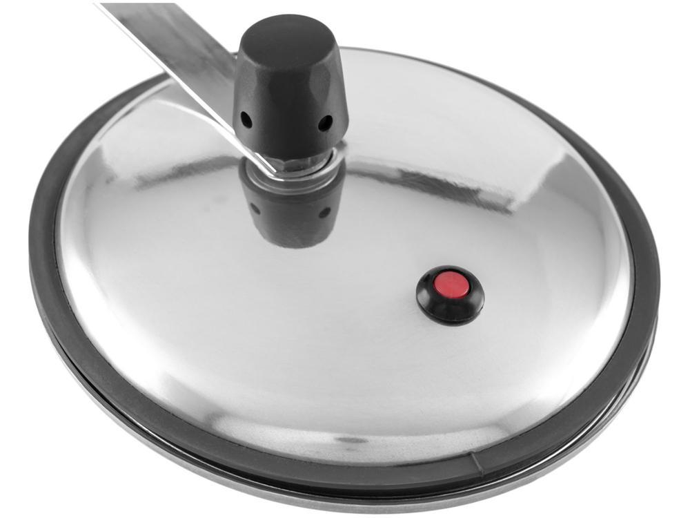 Panela de Pressão Panelux Prata 4L Classic - 8