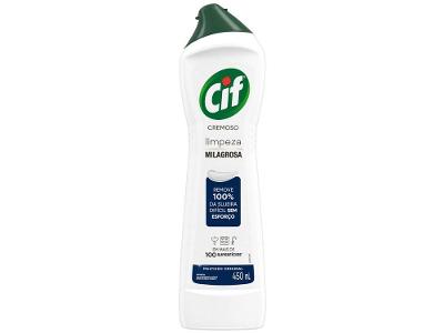 CIF Cremoso Limpeza Milagrosa Original 450 ml