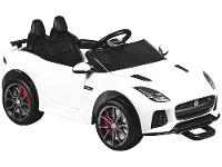 Carro Elétrico Infantil Jaguar Branco Bandeirante - 2