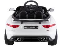 Carro Elétrico Infantil Jaguar Branco Bandeirante - 7