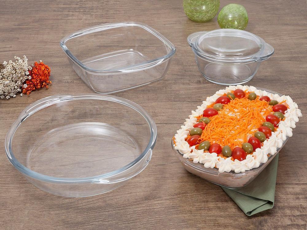 Conjunto de Assadeiras Sempre Quadrada - 6