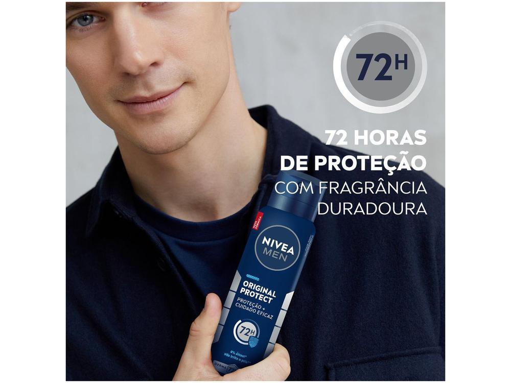 Desodorante Nivea Men Original Protect Aerossol - 5