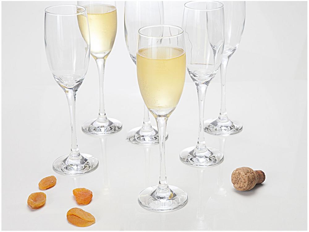 Jogo de Taças para Champanhe Vidro 6 Peças 190ml - 3