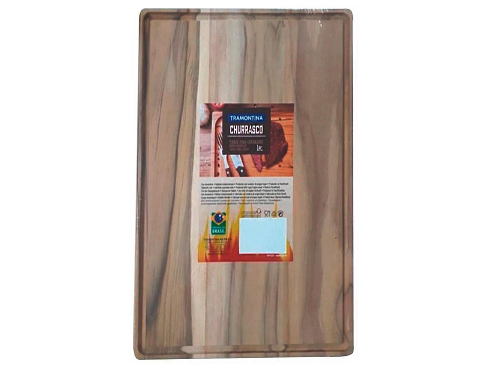 Tábua para Churrasco de Madeira Retangular - 1