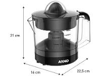 Espremedor de Frutas Arno Suco Express CP31 Elétrico 40W 750ml - 7