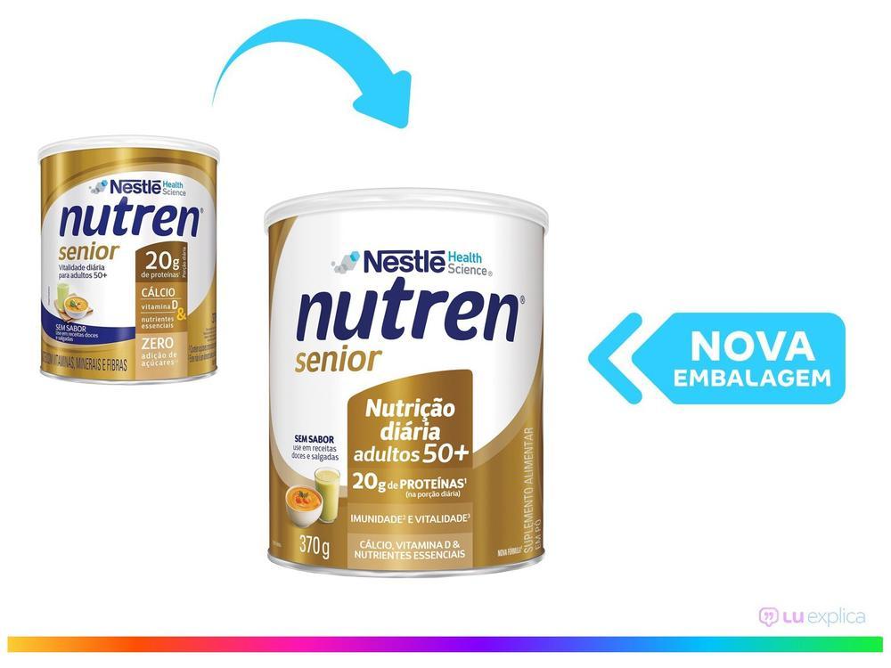 Complemento Alimentar Nutren Senior Sem Sabor - 11