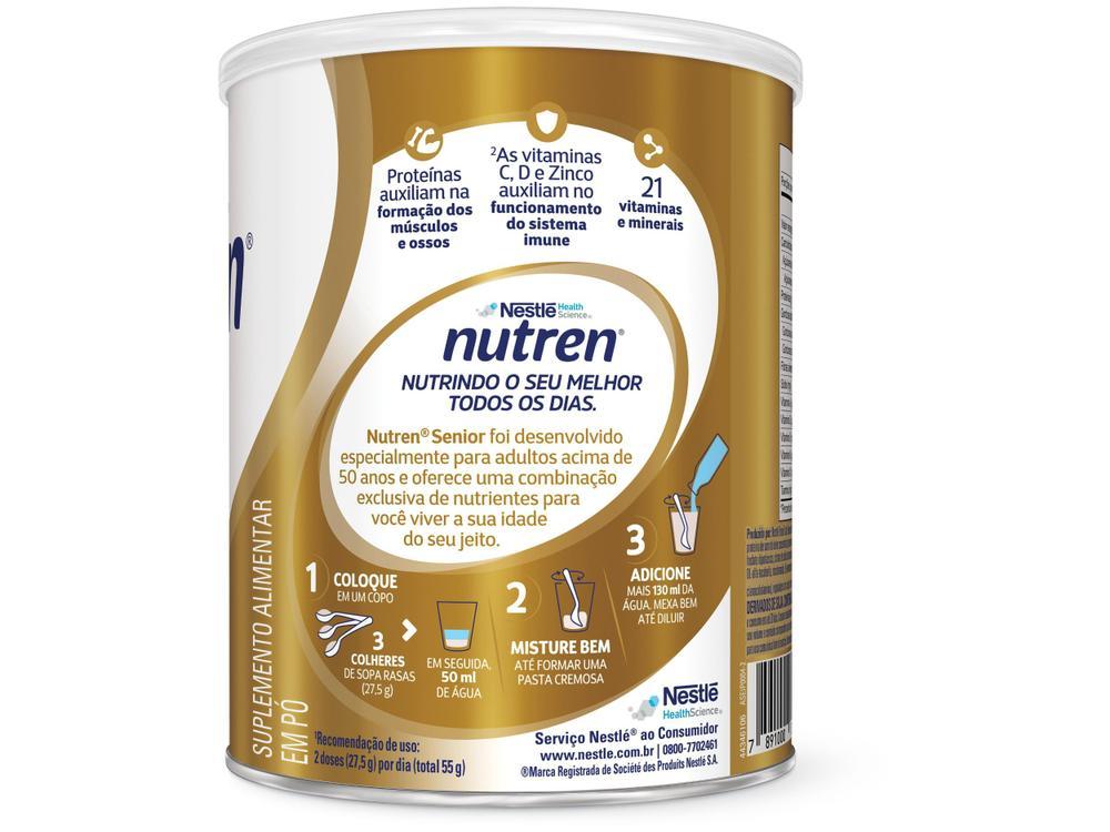 Complemento Alimentar Nutren Senior Sem Sabor - 4