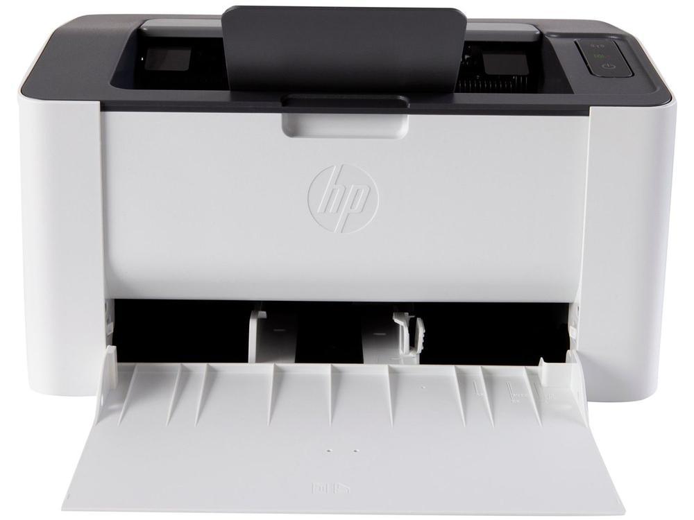 Impressora HP Laser 107W Preto e Branco Wi-Fi - 7
