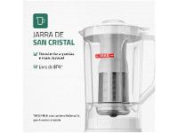 Liquidificador Mondial Turbo Power L-99-WG com Filtro 3 Velocidades 500W Branco e Cinza - 3