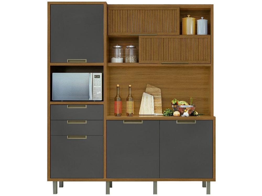 Armário de Cozinha Completa Nesher Loft Imperatriz - 4
