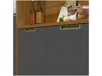 Armário de Cozinha Completa Nesher Loft Imperatriz - 8