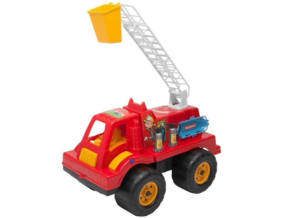 Mini Caminhão Infantil Tandy Bombeiro - 3