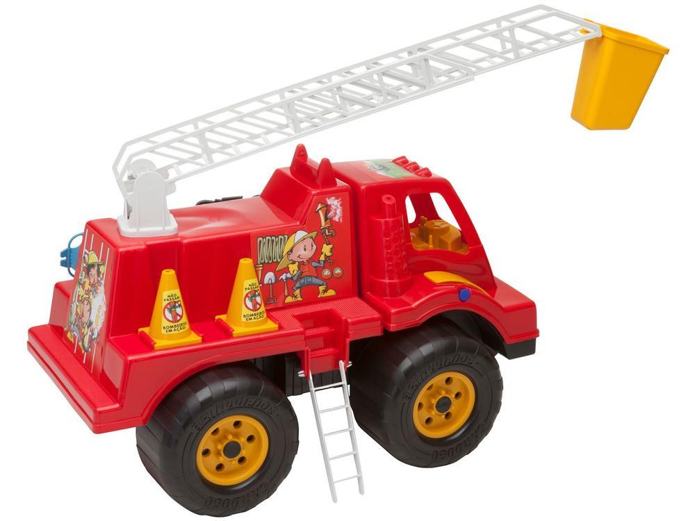 Mini Caminhão Infantil Tandy Bombeiro - 4