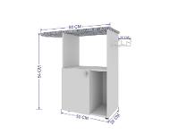 Tábua de Passar Roupa 1 Porta Clássica Nina - 6