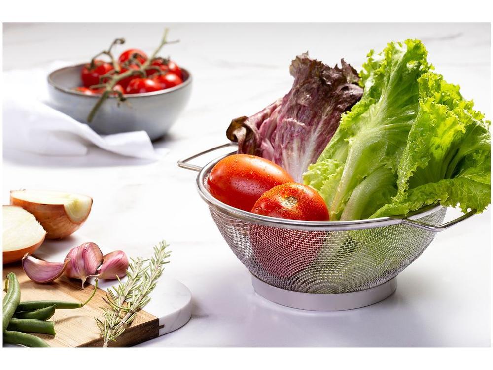Escorredor de Frutas e Verduras Inox  - 3