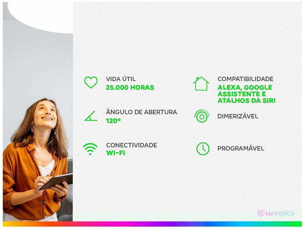 Lâmpada Smart Dicróica Geonav GU10 Branca Dimerizável 5W 2700K Hi HIG10QF - 3