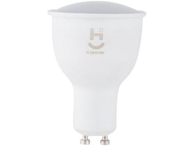 Lâmpada Smart Dicróica Geonav GU10 Branca Dimerizável 5W 2700K Hi HIG10QF