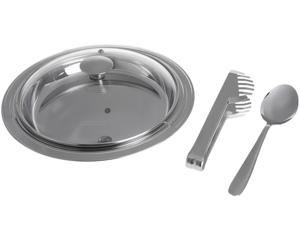 Kit para Arroz e Massa em Inox 3 Peças - 1