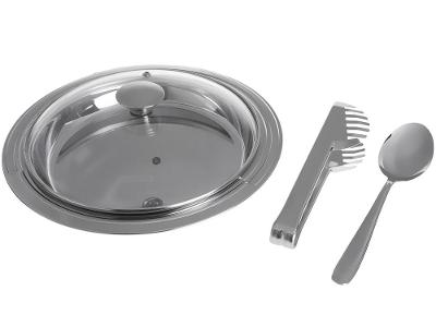 Kit para Arroz e Massa em Inox 3 Peças