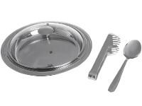 Kit para Arroz e Massa em Inox 3 Peças - 1