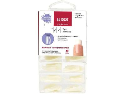 Tips de Unha Quadrado Kiss New York Natural