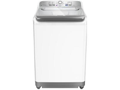 Lavadora de Roupas Panasonic NA-F120B1WA 12Kg Cesto Inox 8 Programas de Lavagem Branca