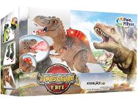 Dinossauro Tiranossauro Rex Emite Som e Luz 19cm - 2