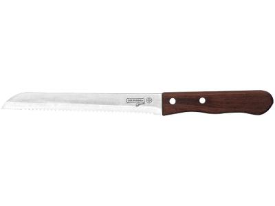 Faca para Pão Mundial Inox 8” Wood