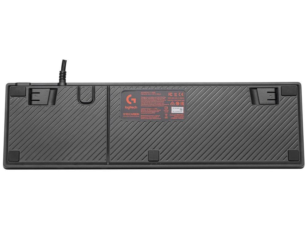 Teclado Mecânico Gamer Logitech G413 USB ABNT2 - 5