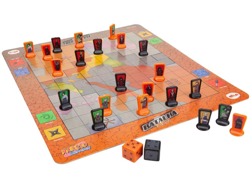 Jogo Batalha Ninja Naruto Shippuden de Tabuleiro - 2