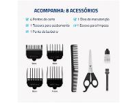 Máquina de Cortar Cabelo Mondial Titanium Power - 13